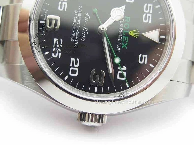 MiroTime 0123 Colorful Air-King 116900 40mm Baselworld 2016 BP Maker Best Edition On SS Bracelet SA 3638